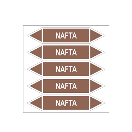 Značení potrubí, nafta